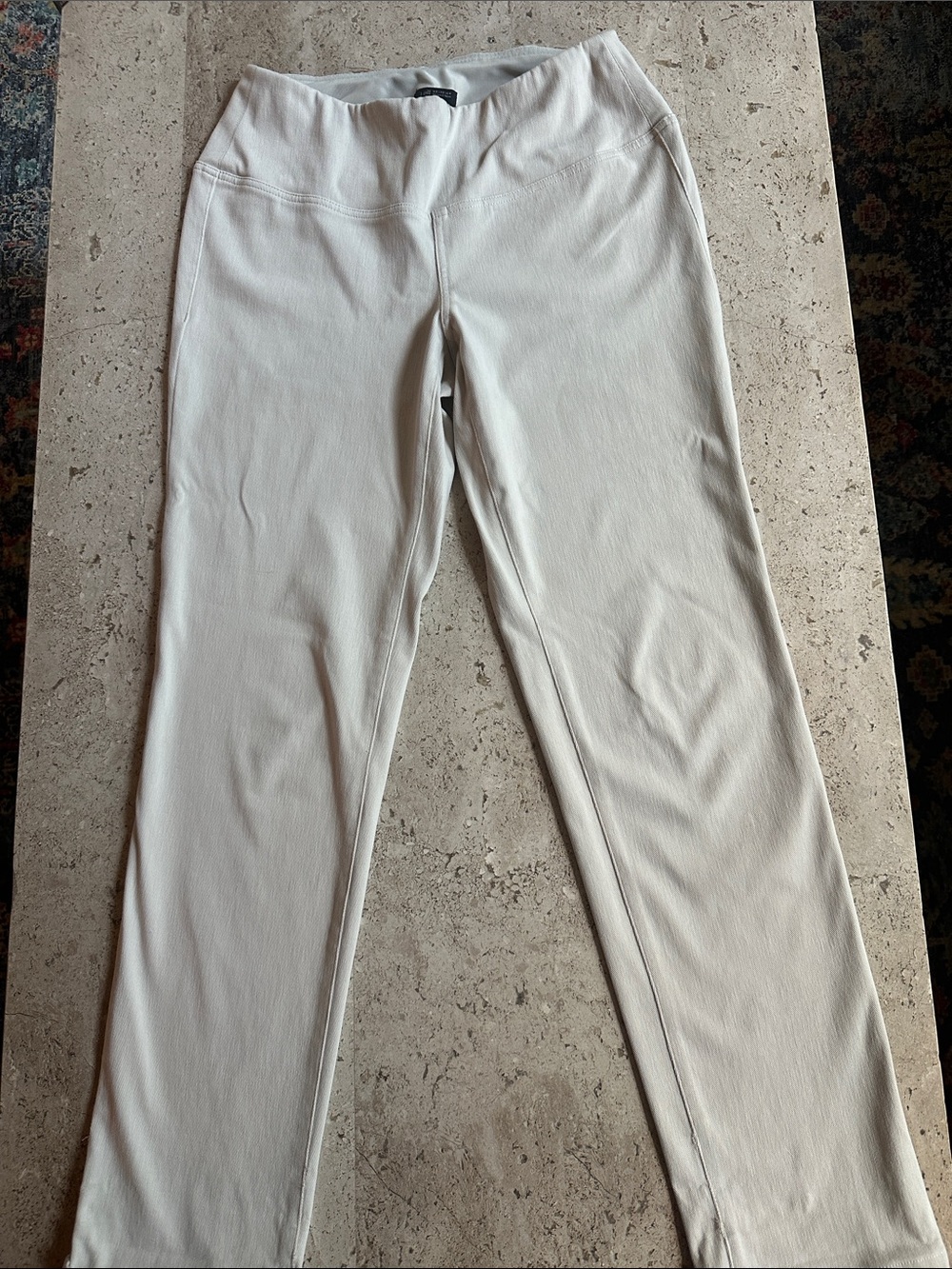 J. Jill Cream Pull on Cotton Twill Jean
